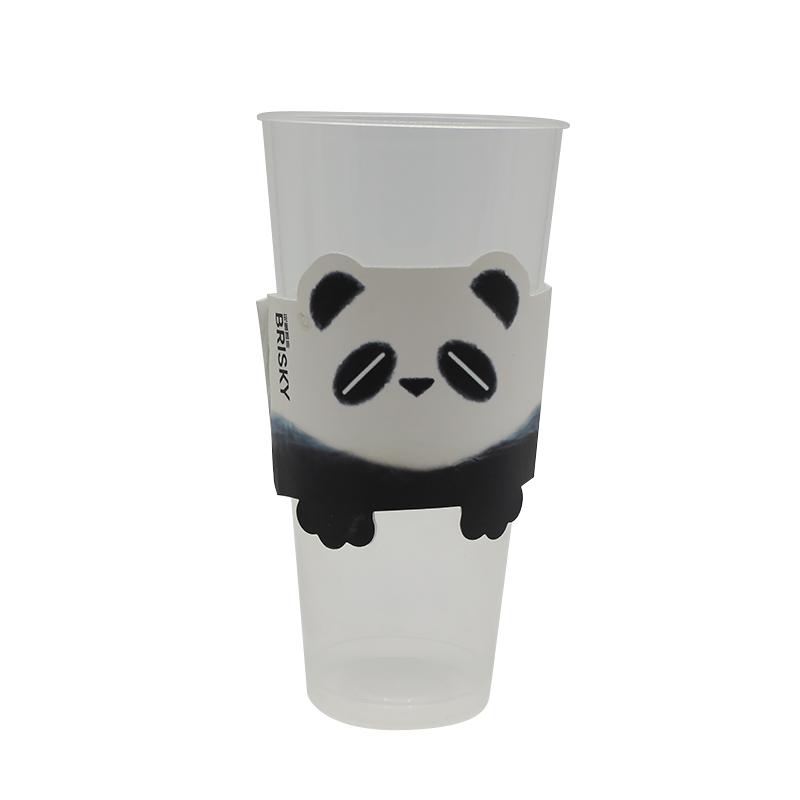 Panda paper cup sleeve Panda paper cup sleeve